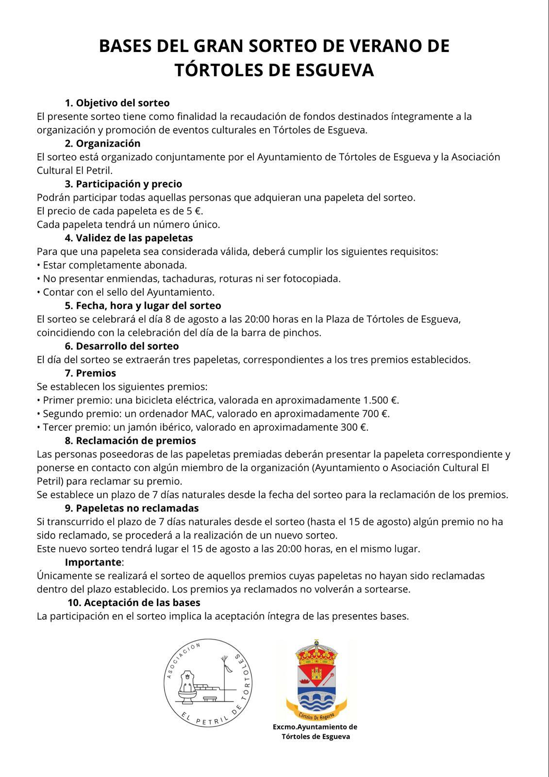 BASES"GRANSORTEO  DEL VERANO"